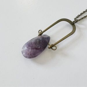 Amethyst necklace